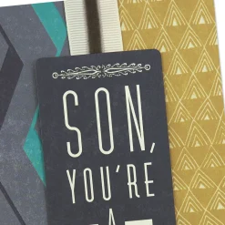 Good Man, Great Son Birthday Card for Son