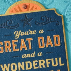 Good Men, Great Dads and Cool Grandpas Birthday Card