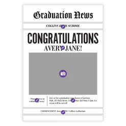 Graduation News Graduation Announcement
