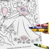 Granddaughter, You're a Princess Spanish-Language Card With Coloring Page