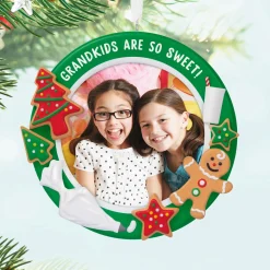 Grandkids Are So Sweet Personalized Ornament, Custom Photo