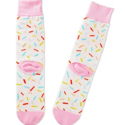 Grandma More Sweets Less Rules Novelty Crew Socks