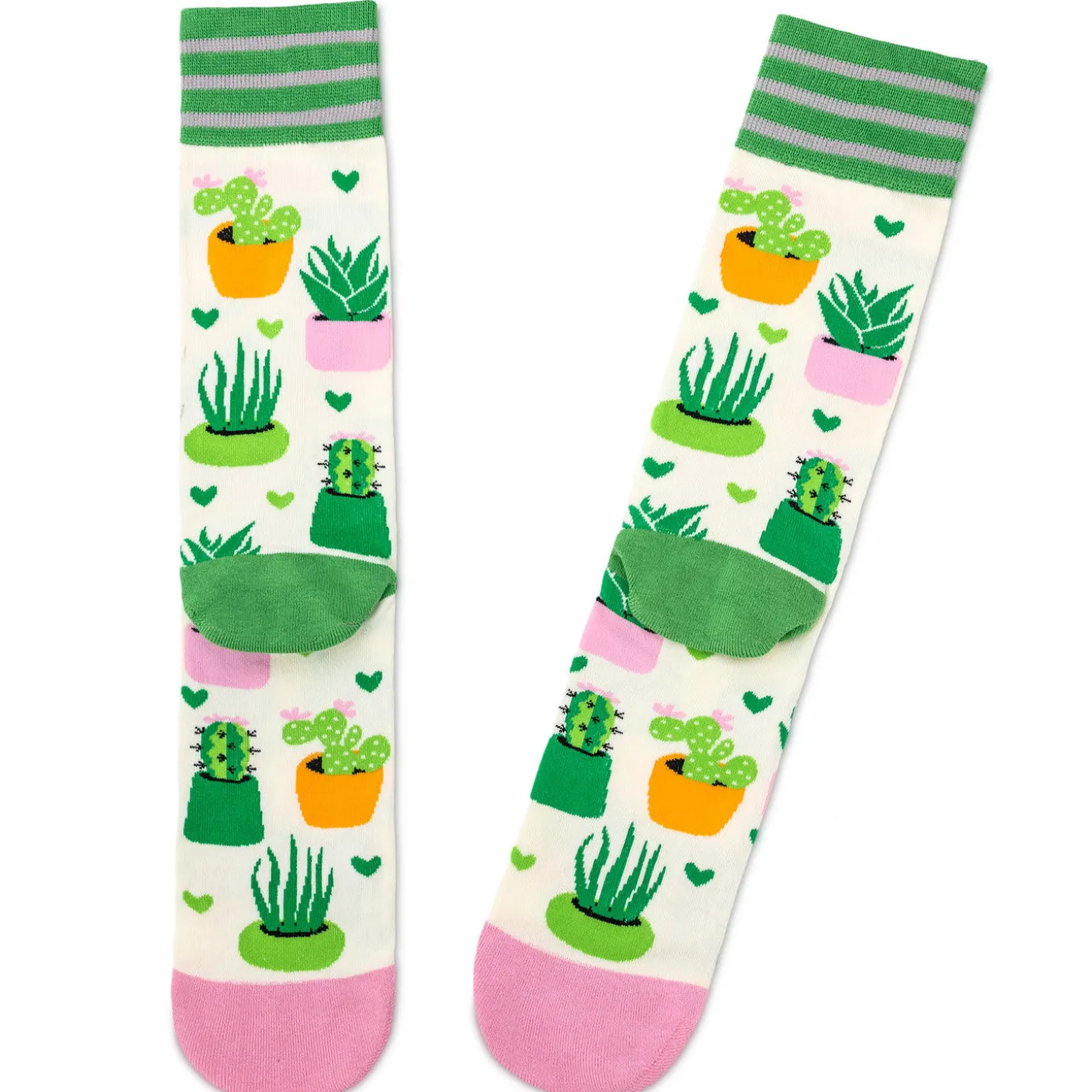 Grandma's Love Always Grows Novelty Crew Socks