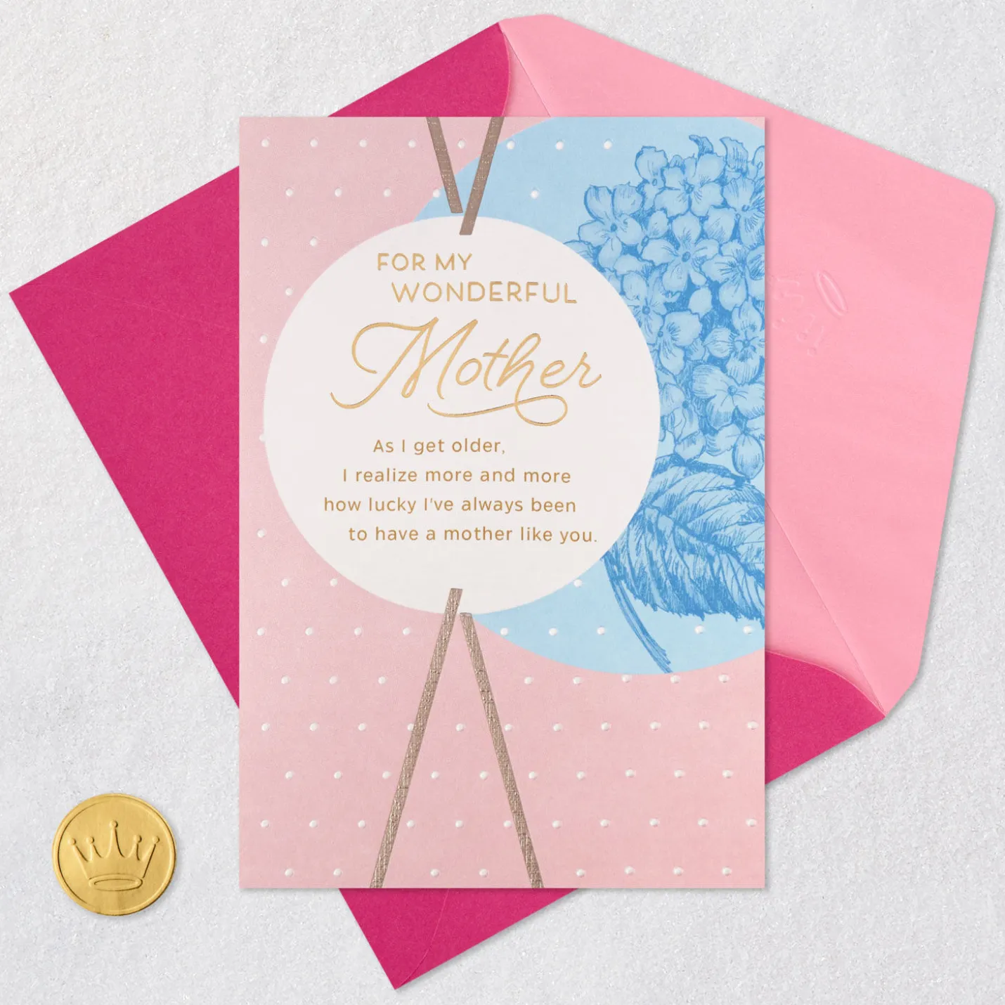 Grateful for All the Love All Through Life Birthday Card for Mother
