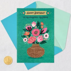 Grateful For and Proud of You Birthday Card for Daughter
