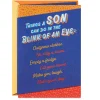 Grateful for Fun Moments and Memories Birthday Card for Son