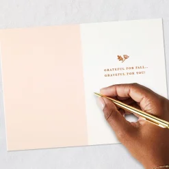 Grateful for You Autumn Card