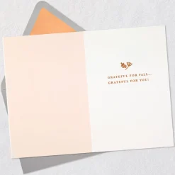 Grateful for You Autumn Card