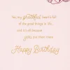 Grateful Heart Mom Birthday Card With Decoration