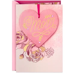 Grateful Heart Mom Birthday Card With Decoration