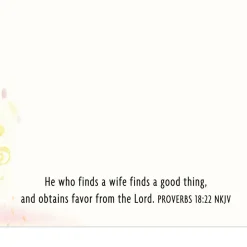 Grateful Husband Religious Birthday Card for Wife