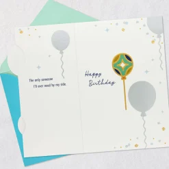 Grateful to Have You as Partner and Friend Birthday Card for Husband
