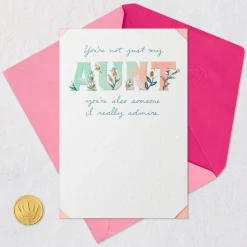Grateful to Have You Birthday Card for Aunt