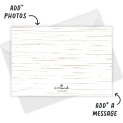 Gratitude List Flat Christmas Photo Card