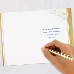 Gratitude, Unity and Love Rosh Hashanah Card