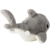 Gray Shark Plush, 13" L