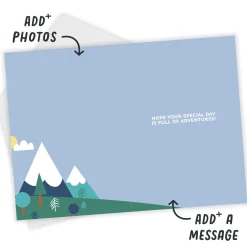 Great Outdoors Custom Birthday Card