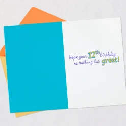 Great Times 12th Birthday Card