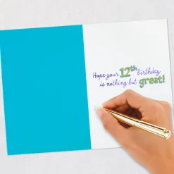 Great Times 12th Birthday Card