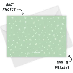 Greetings from US Map Flat Holiday Photo Card