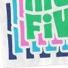Groovy "High Five" on White Dinner Napkins, Pack of 20