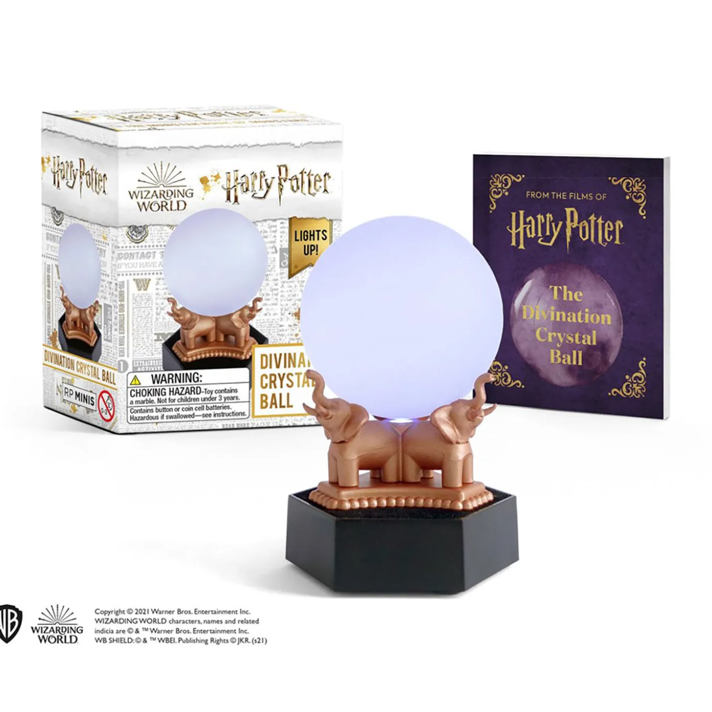 Hachette Harry Potter Mini Divination Crystal Ball With Light