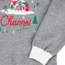Hallmark Channel Comfy Cozy Merry Gray Sweatshirt