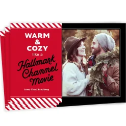 Hallmark Channel Movie Flat Christmas Photo Card