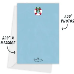 Hallmark Christmas Cruise Ahoy Flat Photo Card