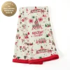 Hallmark + Disney Holiday Ever After Zrike Brands Tea Towel, 18x28