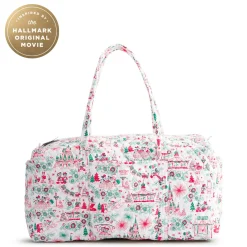 Hallmark + Disney Holiday Ever After Vera Bradley Large Original Duffle Bag