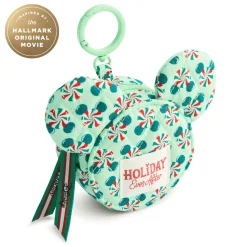Hallmark + Disney Holiday Ever After Vera Bradley Zip Earbud Bag Charm