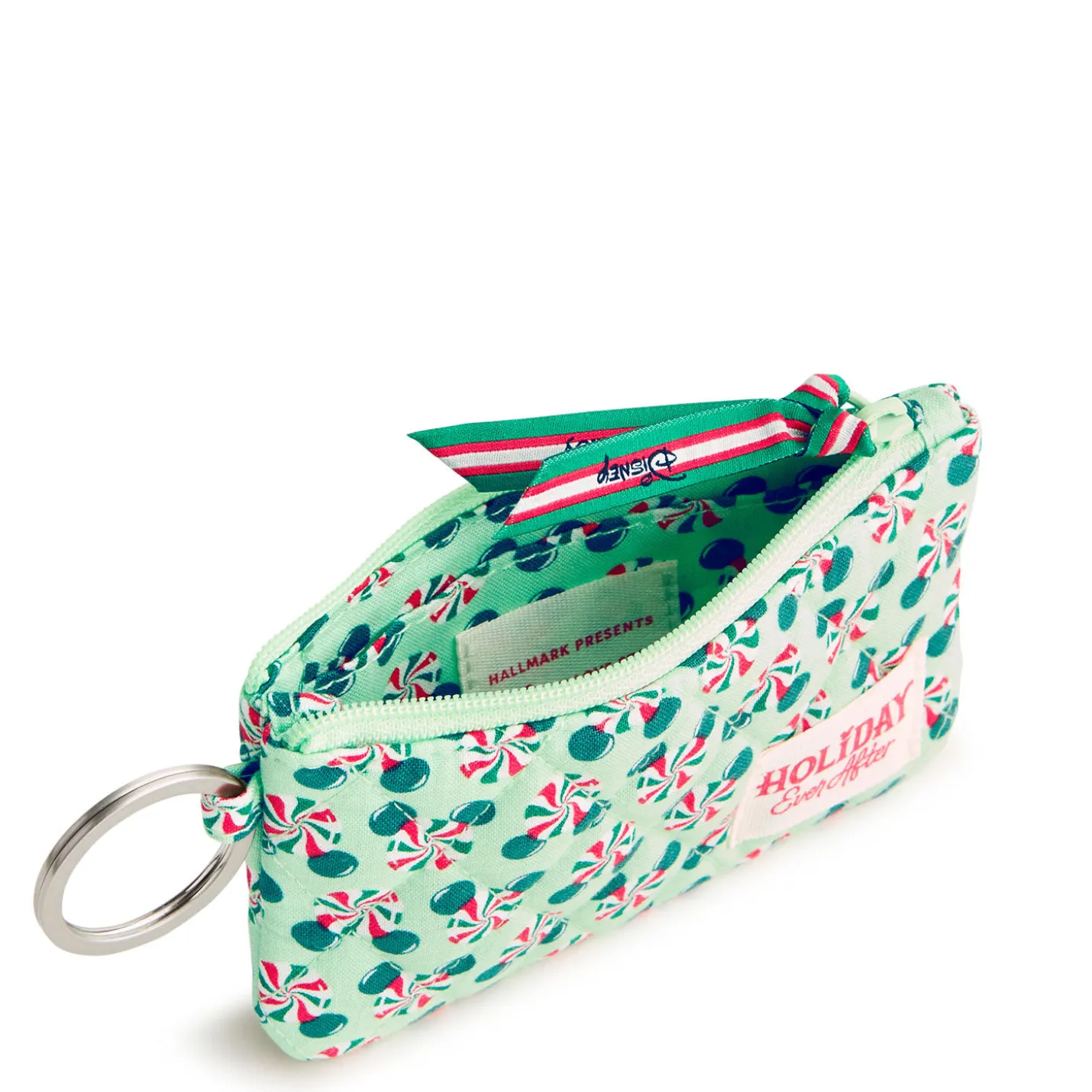 Hallmark + Disney Holiday Ever After Vera Bradley Zip ID Case