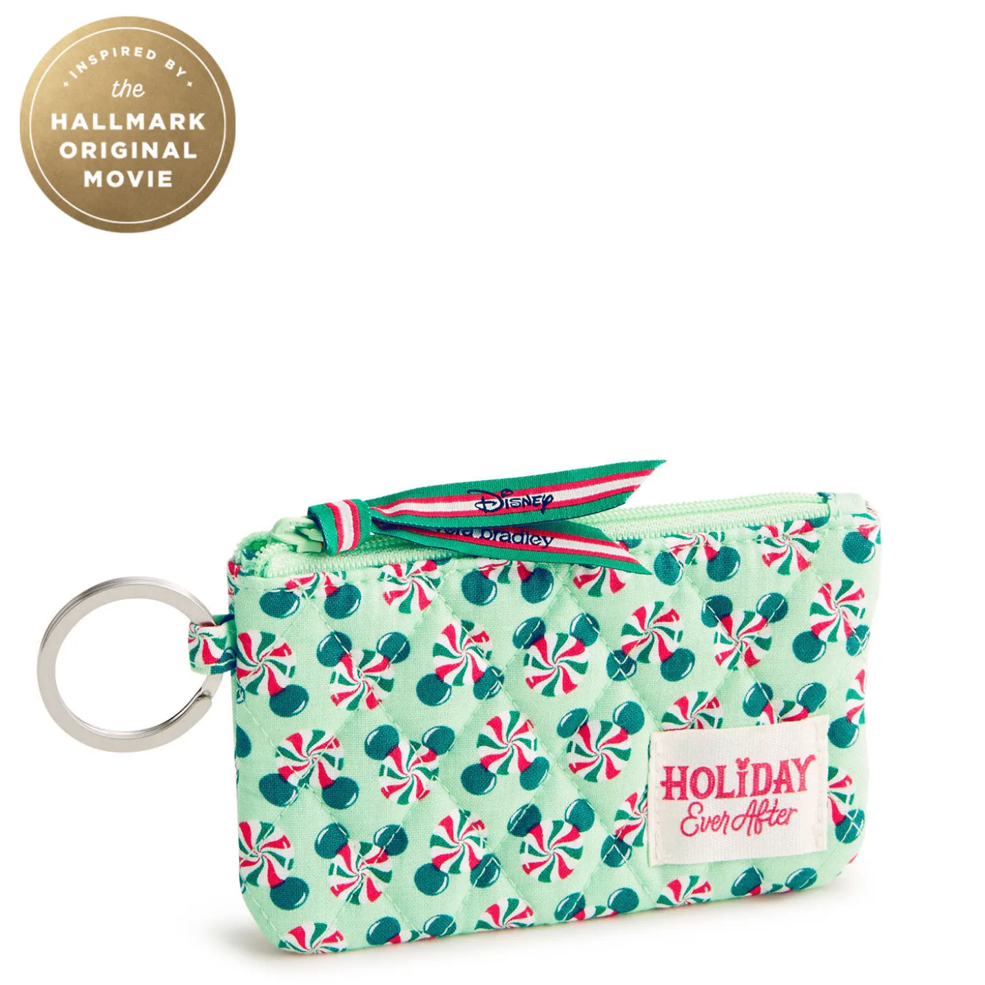 Hallmark + Disney Holiday Ever After Vera Bradley Zip ID Case