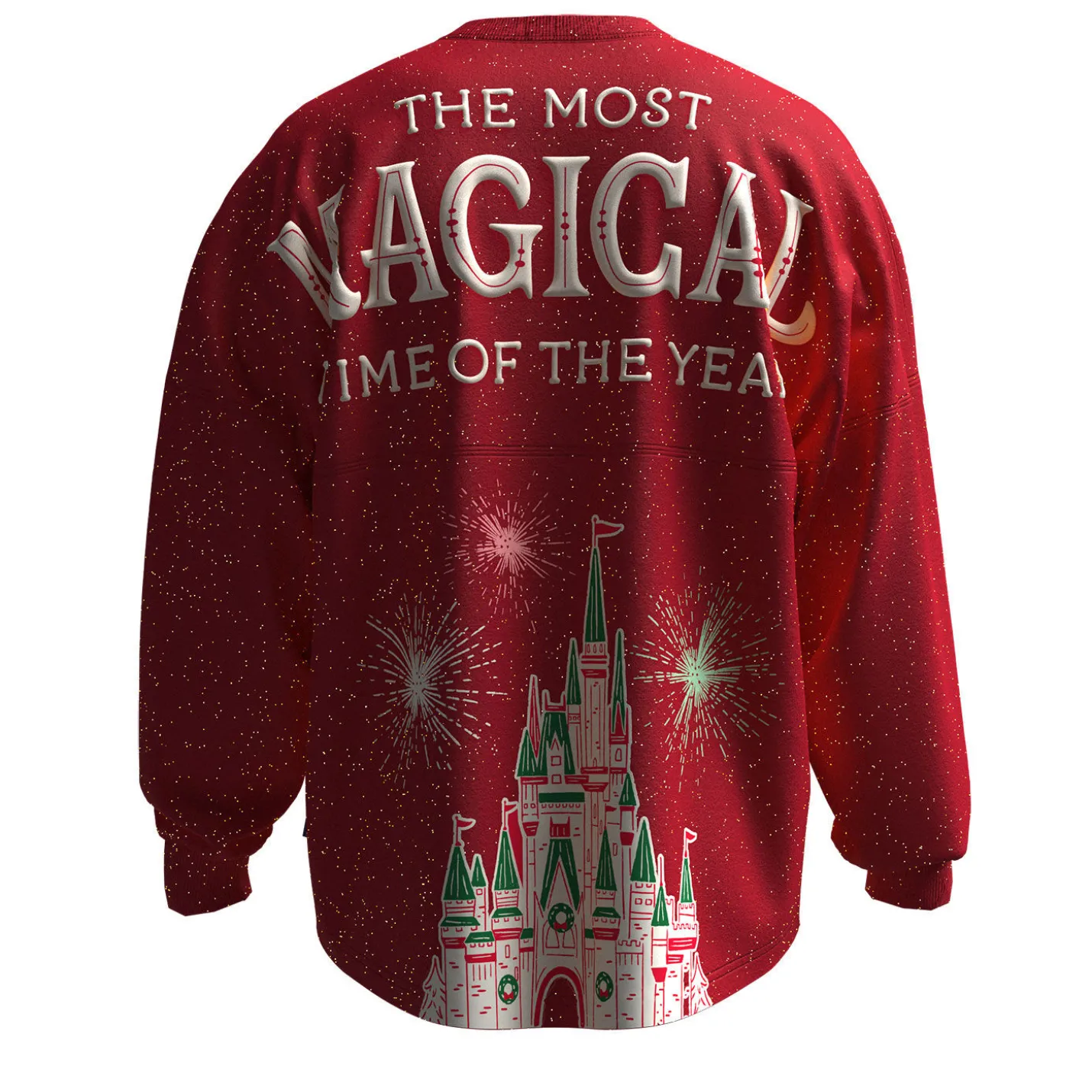 Hallmark + Disney Holiday Ever After Sparkle Red Spirit Jersey®