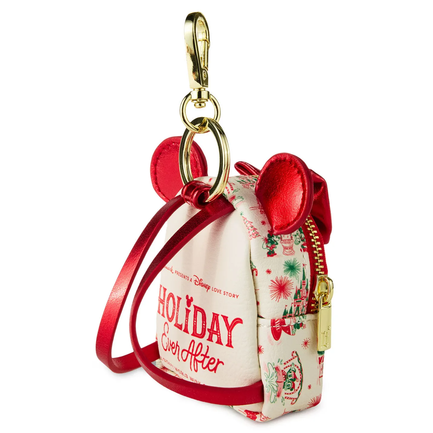 Hallmark + Disney Holiday Ever After Loungefly Minnie Mouse Bag Charm