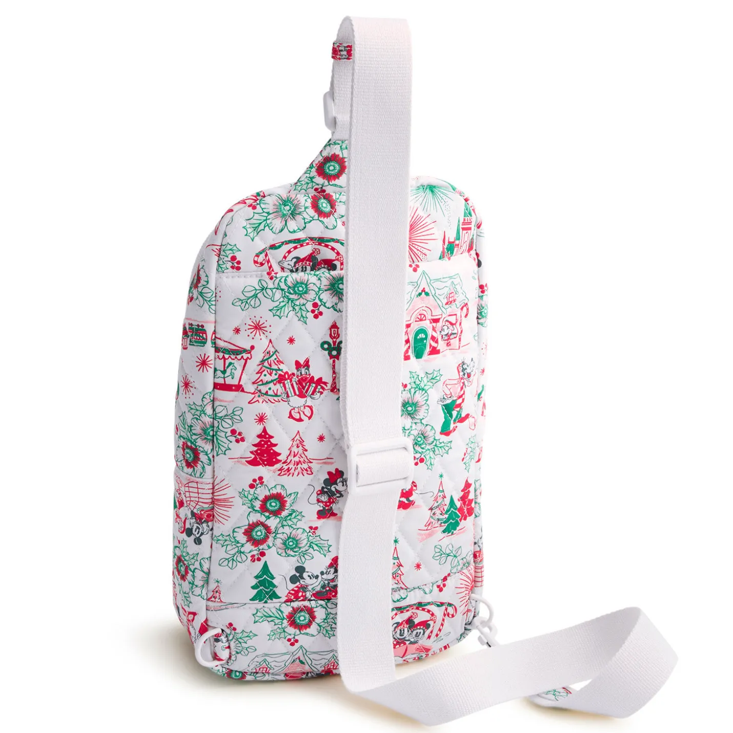 Hallmark + Disney Holiday Ever After Vera Bradley Lorman Sling Backpack