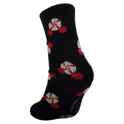 Hallmark + Disney Holiday Ever After Black Mickey Ears Crew Socks