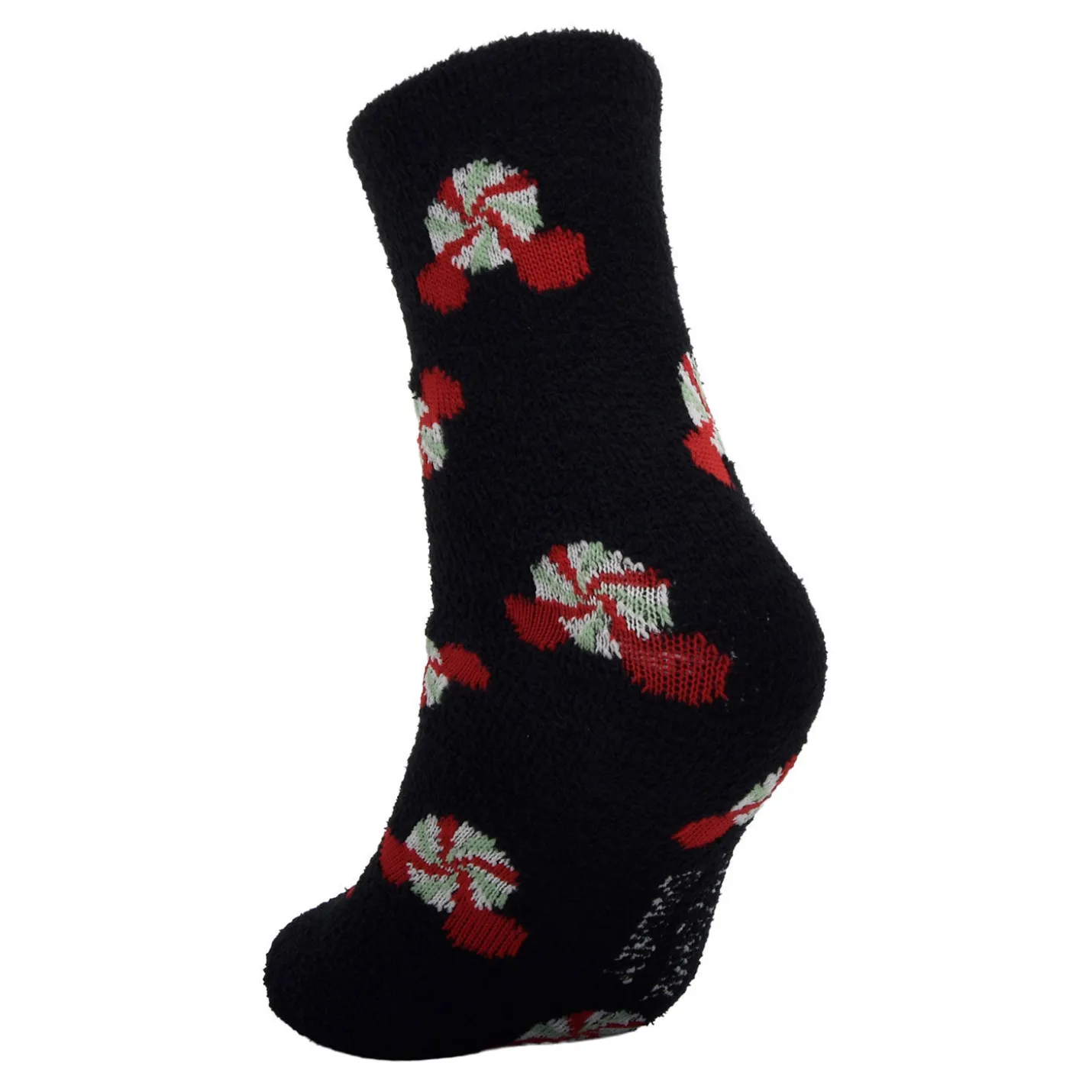 Hallmark + Disney Holiday Ever After Black Mickey Ears Crew Socks
