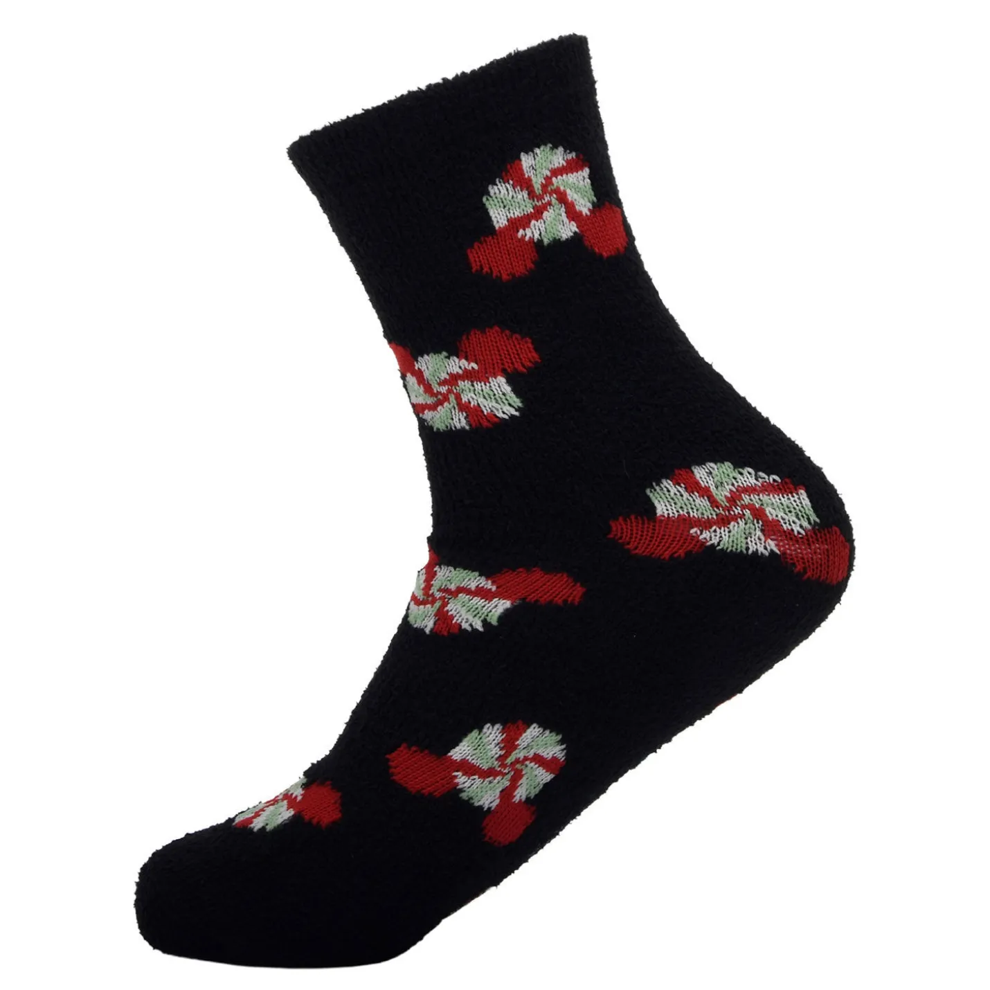 Hallmark + Disney Holiday Ever After Black Mickey Ears Crew Socks