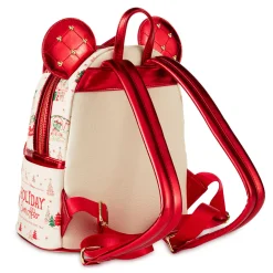 Hallmark + Disney Holiday Ever After Loungefly Minnie Mouse Mini Backpack