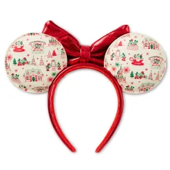 Hallmark + Disney Holiday Ever After Loungefly Minnie Mouse Ears Headband