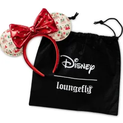 Hallmark + Disney Holiday Ever After Loungefly Minnie Mouse Ears Headband