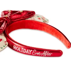 Hallmark + Disney Holiday Ever After Loungefly Minnie Mouse Ears Headband