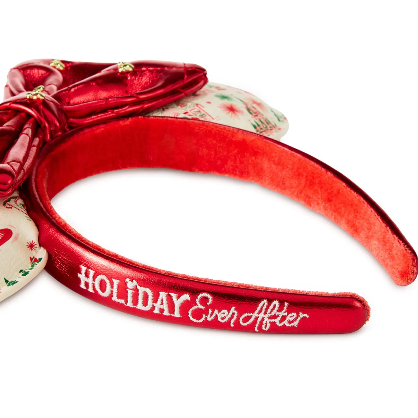 Hallmark + Disney Holiday Ever After Loungefly Minnie Mouse Ears Headband