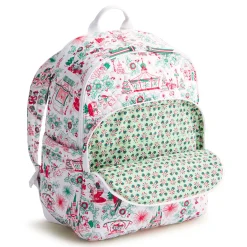 Hallmark + Disney Holiday Ever After Vera Bradley Bancroft Backpack