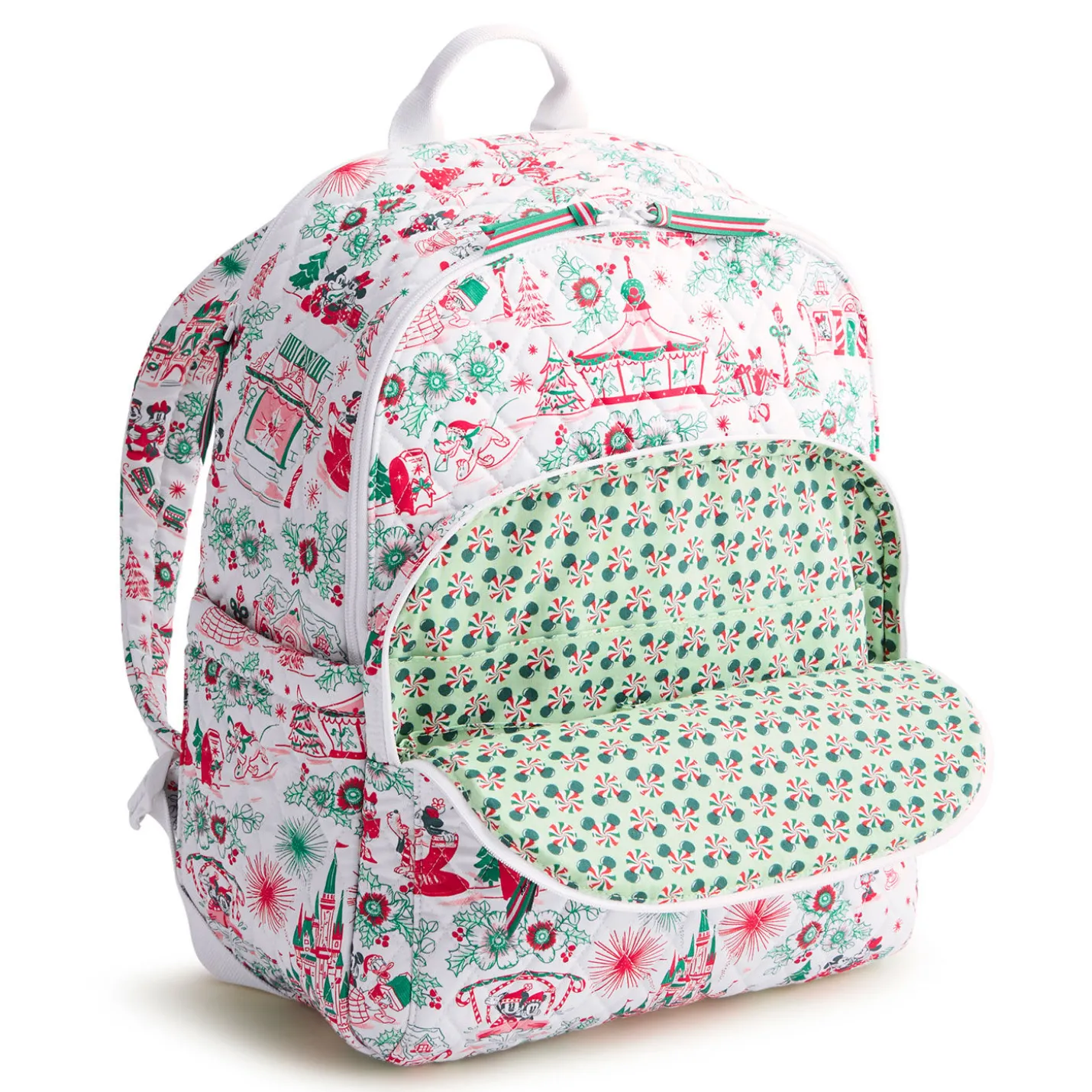 Hallmark + Disney Holiday Ever After Vera Bradley Bancroft Backpack
