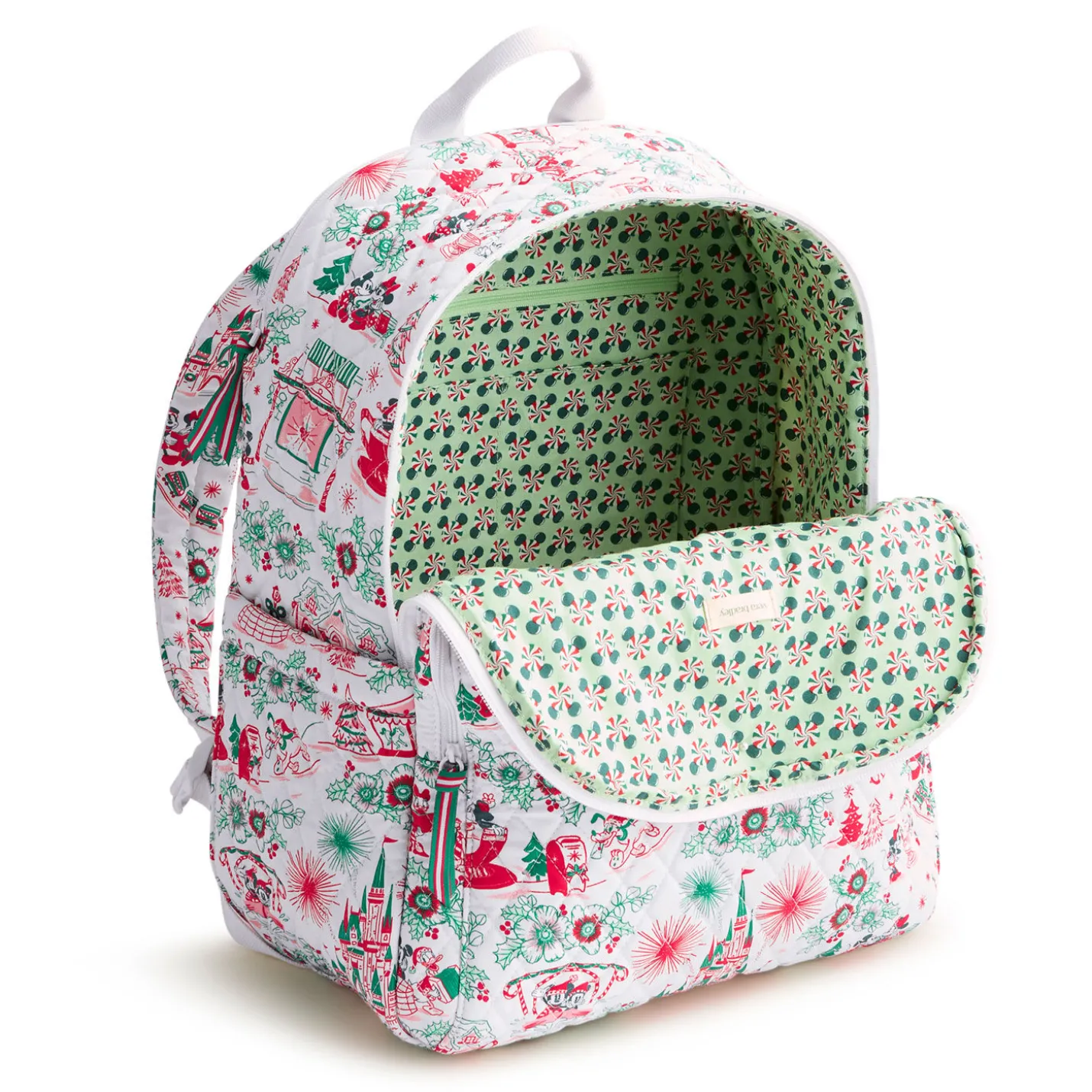 Hallmark + Disney Holiday Ever After Vera Bradley Bancroft Backpack