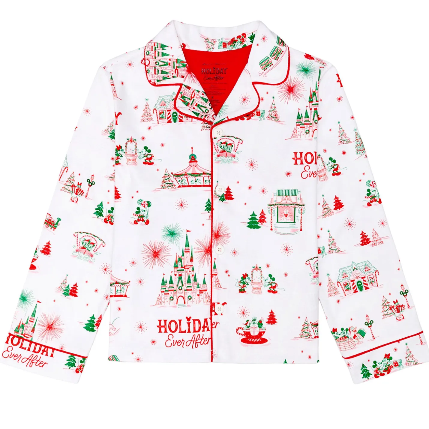 Hallmark + Disney Holiday Ever After Kids Pajama Set