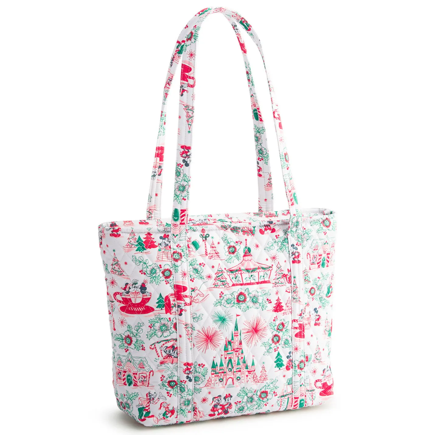 Hallmark + Disney Holiday Ever After Vera Bradley Small Original Vera Tote Bag